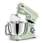 Vospeed 5-Quart 8-Speed 1000W Tilt-Head Stand Mixer, Green