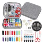 VynyQoo 90-Piece Sewing Kit with Portable Case for Travel