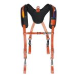 WELKINLAND Leather Tool Belt Suspenders for Carpenters