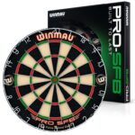 WINMAU Pro SFB Bristle Staple Free Bullseye Dartboard