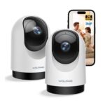 WOLFANG Indoor PTZ Camera, 360 Pan/110 Tilt, Night Vision