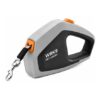 WRK9 Retractable Dog Lead, 5m, Soft-Grip Handle, up to 35kg