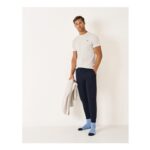Waffle Lounge Trousers in Navy