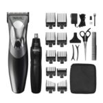 Wahl Clip N Rinse Cordless, Washable Mens Hair Clipper & Nose Trimmer