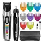 Wahl Colour Trim Rechargeable Mens Beard Trimmer with Colour Coded Combs & Nose Trimmer