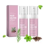 Wakasena Hair Helper Spray, 2x60ml, Caffeine & Castor Oil