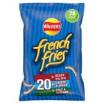 Walkers French Fries Flavour Crispy Potato Snacks 20 x 18g – £2.52 S&S