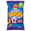 Walkers Wotsits Really Cheesy Multipack Snacks Crisps 12×16.5g