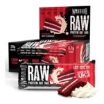 Warrior RAW Protein Bars 12 X 75g High Protein Oat Flapjack Snack