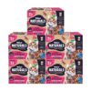 Webbox Naturals Complete Senior (7) Wet Cat Food, 60 x Meat & Fish in Jelly Variety Pack – Natural Ingredients and No Nasties