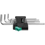 Wera 950/7 Hex-Plus 1, 7PC L-Key Set