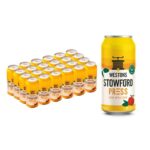 Westons Stowford Press Apple Cider, 4.5% ABV 24 x 440 ml – Discount at Checkout – £18.18 / £16.14 Max S&S