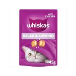 Whiskas Relax & Unwind Cat Treats 45g