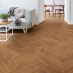 Wickes Harlington Medium Oak Herringbone 8mm Laminate Flooring – 0.87m2