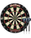 Winmau Diamond Plus Bristle Dartboard Set