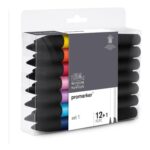Winsor & Newton Promarker Essential Colours I, 121 Blender Set