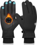 Winter Gloves, -20 Coldproof Ski Gloves 3M Thermal Gloves Touchscreen Gloves Snowboarding Insulated Gloves for Cycling Running Climbing Hiking Outdoor Sports
