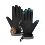 Winter Thermal Gloves, Windproof Water-Resistant Touchscreen for Cycling