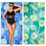 Winthome 2 Pack Beach Towel for Adults – Large Microfibre Beach Towel with checkout discount Sold by Spruce Resources UK / FBA