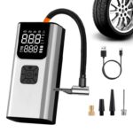 Wireless Car Air Pump 150PSI, Digital Display, Emergency Light, Rechargeable, 80W Welcome deal Guangzhou Siguang Technology