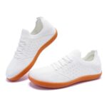 Womens Barefoot Shoes Wide Toe Box Trail-Running White