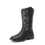 Womens Cowboy Embroidered Boots 3 Coours to Choose From Dispatches from Amazon Sold by dreampairsEU