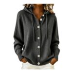 Womens Knit Cardigans with Button Front