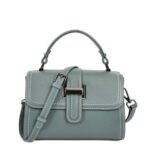 Womens Leather Handbag Top Handle Crossbody Bag Polly