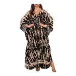 Womens Long Kimono Dressing Gown Beach Bikini Cover-Ups