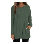 Womens Maternity Loose Long Jumpers and Sweaters