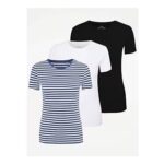 Womens Short Sleeve Tops – 3 Pack – Sizes 8 up to 22 – Free CC