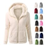 Womens Teddy Fleece Winter Jacket