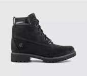 Womens Timberland Lyonsdale Boots Black Nubuck Patent, Size 3.5-6 w/code Blue Light, Free C&C