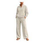 Womens Tracksuit Set with Zip Hoodie and Joggers (UK)