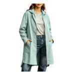 Womens Waterproof Rain Jacket Windbreaker