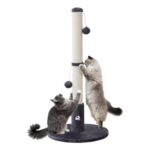 Woochpet Funny Cat Scratching Posts 33 Grey