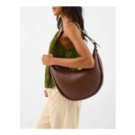 Woven Scoop Shoulder Bag
