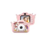 X10S Unicorn Girls and Childrens Camera, 4800W HD Childrens Digital Camera