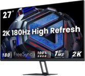 Xiaomi G27Qi Monitor – 27 2K (2560×1440), Fast IPS, 180Hz, 1ms, Freesync Gaming Monitor With Code