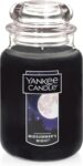YANKEE Candle MidSummers Night Scented, Classic Large Single Wick Jar Candle, 22oz with Over 110 Hours of Burn Time, Ideal for Dinner Parties, Relaxing Saturdays, and Special Occasions