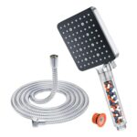 YEAUPE Shower Head & Hose, 1.6 M, Filter, 6 Modes