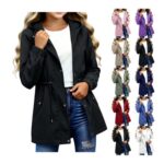 YGERGWE Girls Waterproof Hooded Coat
