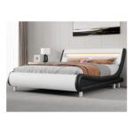 YITAHOME King Bed Frame with LED Lights Charging Station