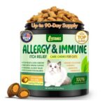 YOTANGO Cat Allergy Relief Chews, Itchy Skin, 500 – £11.01 S&S Voucher