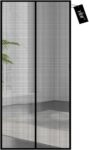 YRH Magnetic Fly Screen Door (100 x 210 cm,Black)