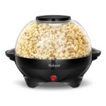 Yabano Popcorn Maker, 5L, Nonstick, 800W, Black