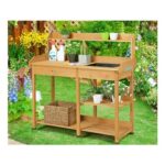 Yaheetech Outdoor Garden Work Bench, Free P&P Clubcard Price