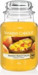 Yankee Candle Scented Candle Mango Peach Salsa Large Jar Burn Time: up to 150 Hours (£15.29 Max S&S)