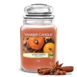 Yankee Candle Scented Candle Spiced Pumpkin Large Jar Long Burning Candles: up to 150 Hours