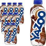 Yazoo Chocolate Milkshake Milk Drink, 400ml (Pack of 10) Ready-To-Drink Flavoured Milk, High in Protein and Calcium